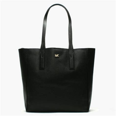 michael kors junie tote|Junie Large Pebbled Leather Tote Bag .